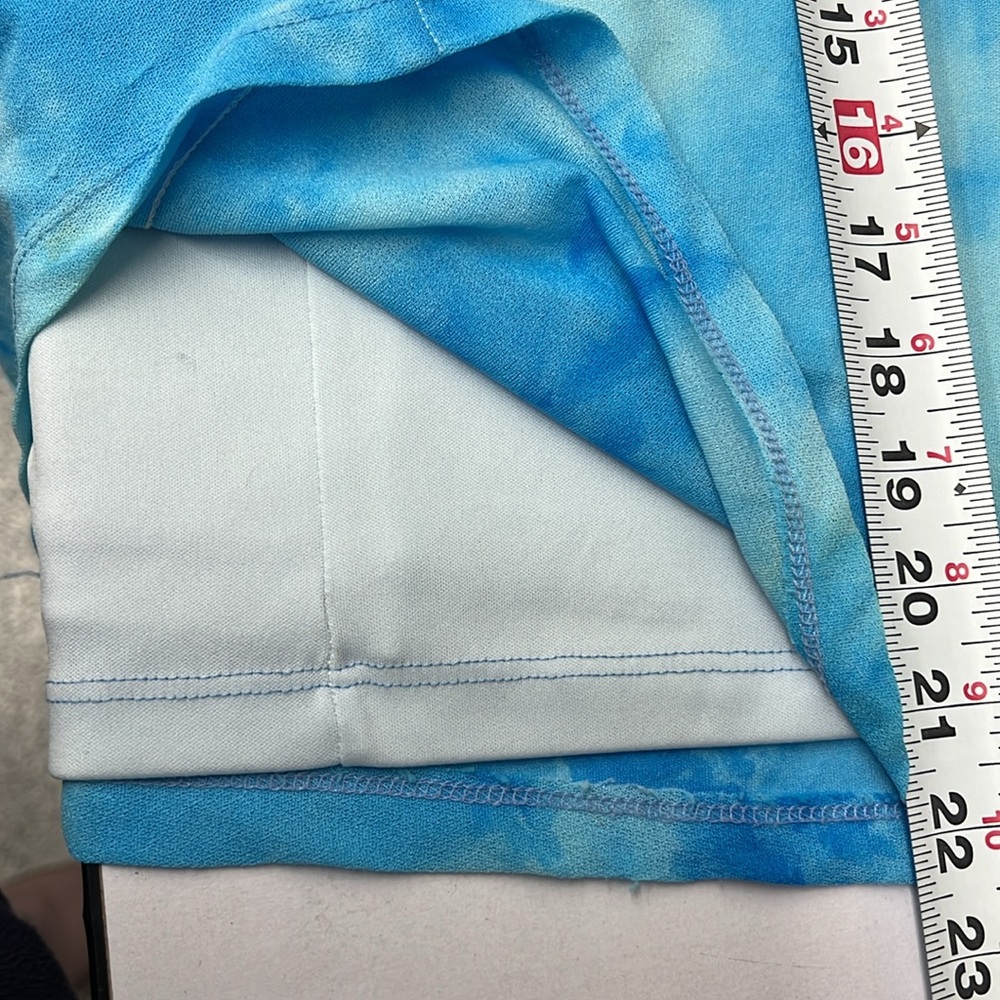 Vintage skirt with a blue sky like pattern from Forever 21, Size M - Picture 8 of 8